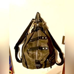 NWT A.S.98 BIRCH BACKPACK IN JUNGLE GREEN